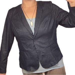 Cute blue Lane Bryant casual blazer